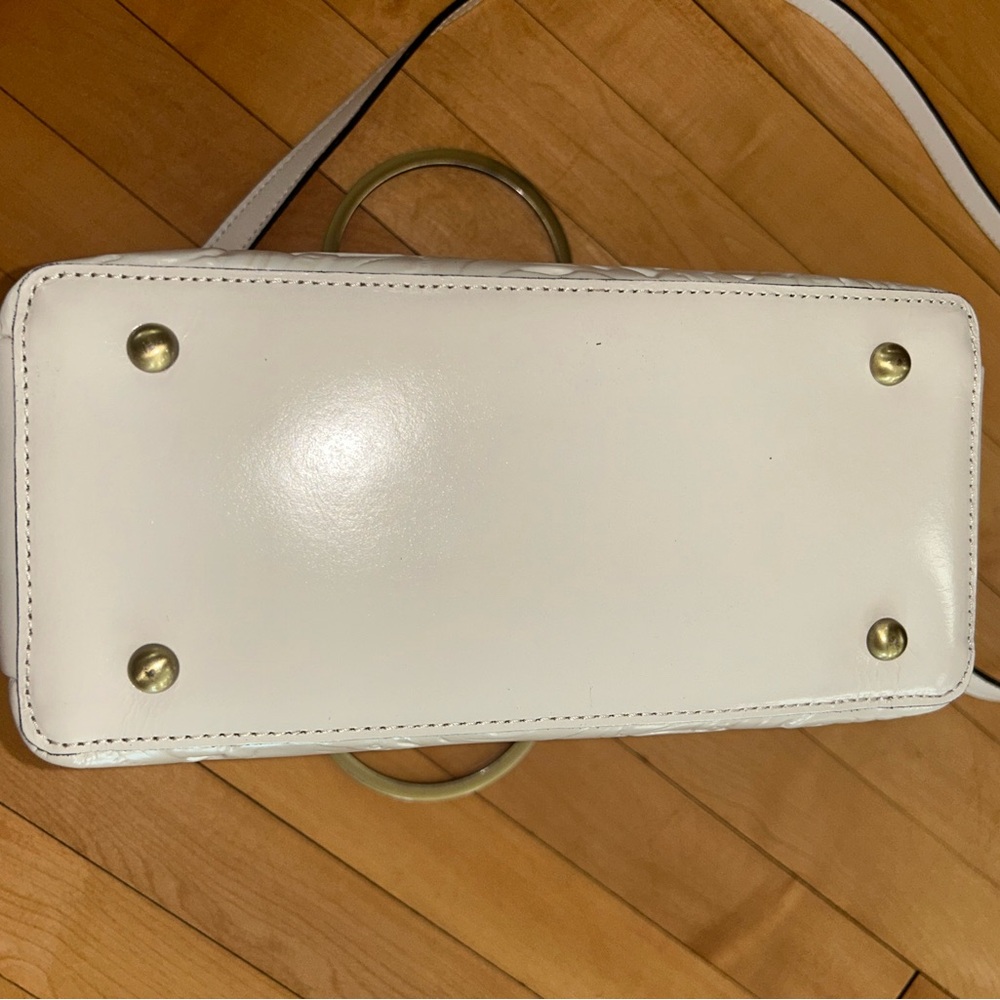 Patricia Nash Empoli Satchel crossbody handbag white - Picture 4 of 11